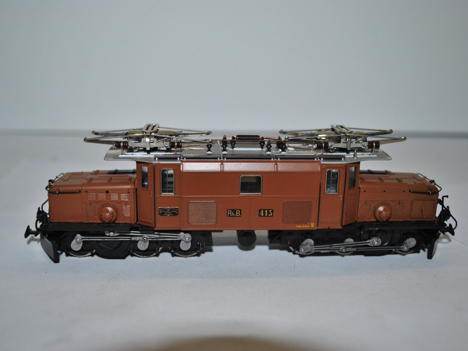 Bemo Modellini di ferrovie: Bemo Elektrolok RhB 1255 (PDB317) – Usato da Aarwangen venduto da Bahnsupport 1