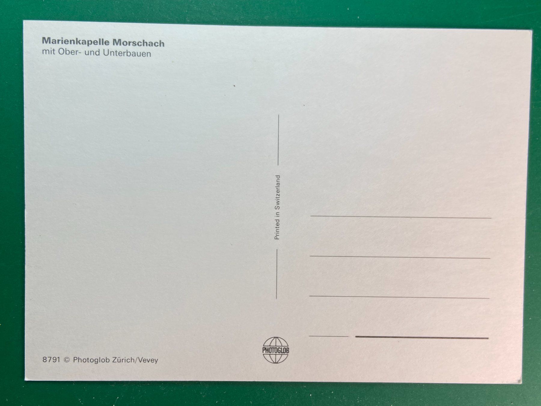 Cartoline postali: Morschach - Marienkapelle – Usato da Steg VS venduto da danwer74 1