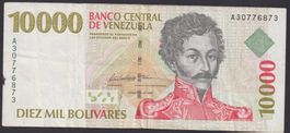 Venezuela 10'000 Bolivares 1998