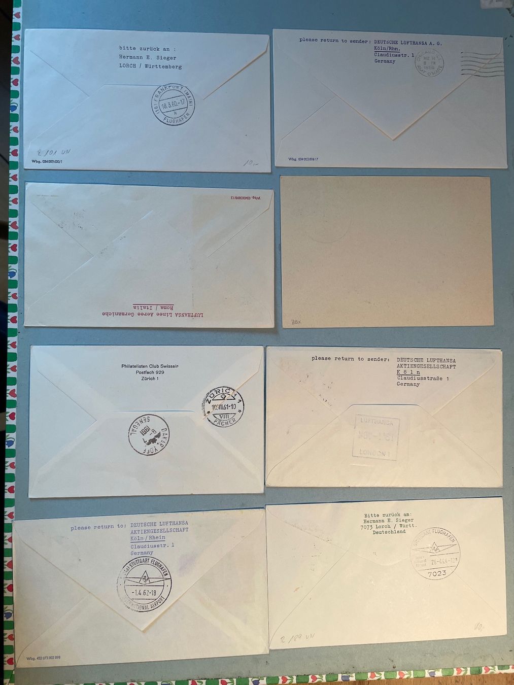 Tous les timbres: 36 Lufthansa Erstflug - Belege – D'occasion à Zürich par stdc06 5