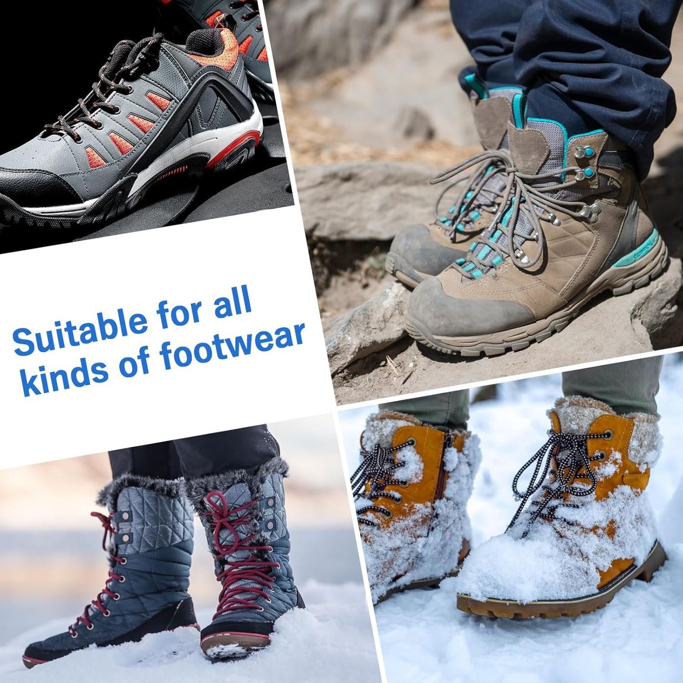 Sonstiges zum Bergsteigen & Wandern: 32 Steigeisen Anti-Skid Eis aus Edelstahl Gr.L – Neu und originalverpackt aus Châtelaine von topshop.switzerland 5