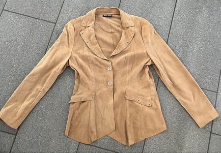 Jacke in Lederoptik Gr. 38 von Gerry Weber