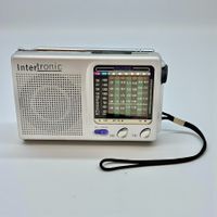Radio Intertronic WE-11 9 bandes FM/MW/SW1-7 vintage