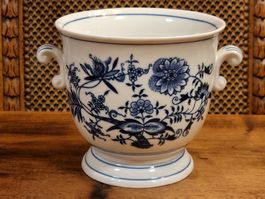 Original Zwiebelmuster Dubí – Vintage Übertopf