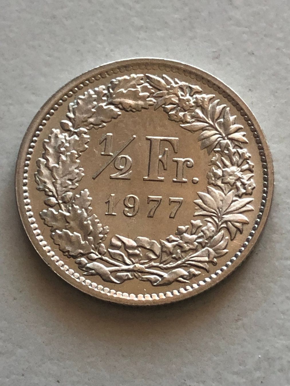 Tutti le monete: 50 Rp. 1977 Top – Usato da Schötz venduto da Odpa