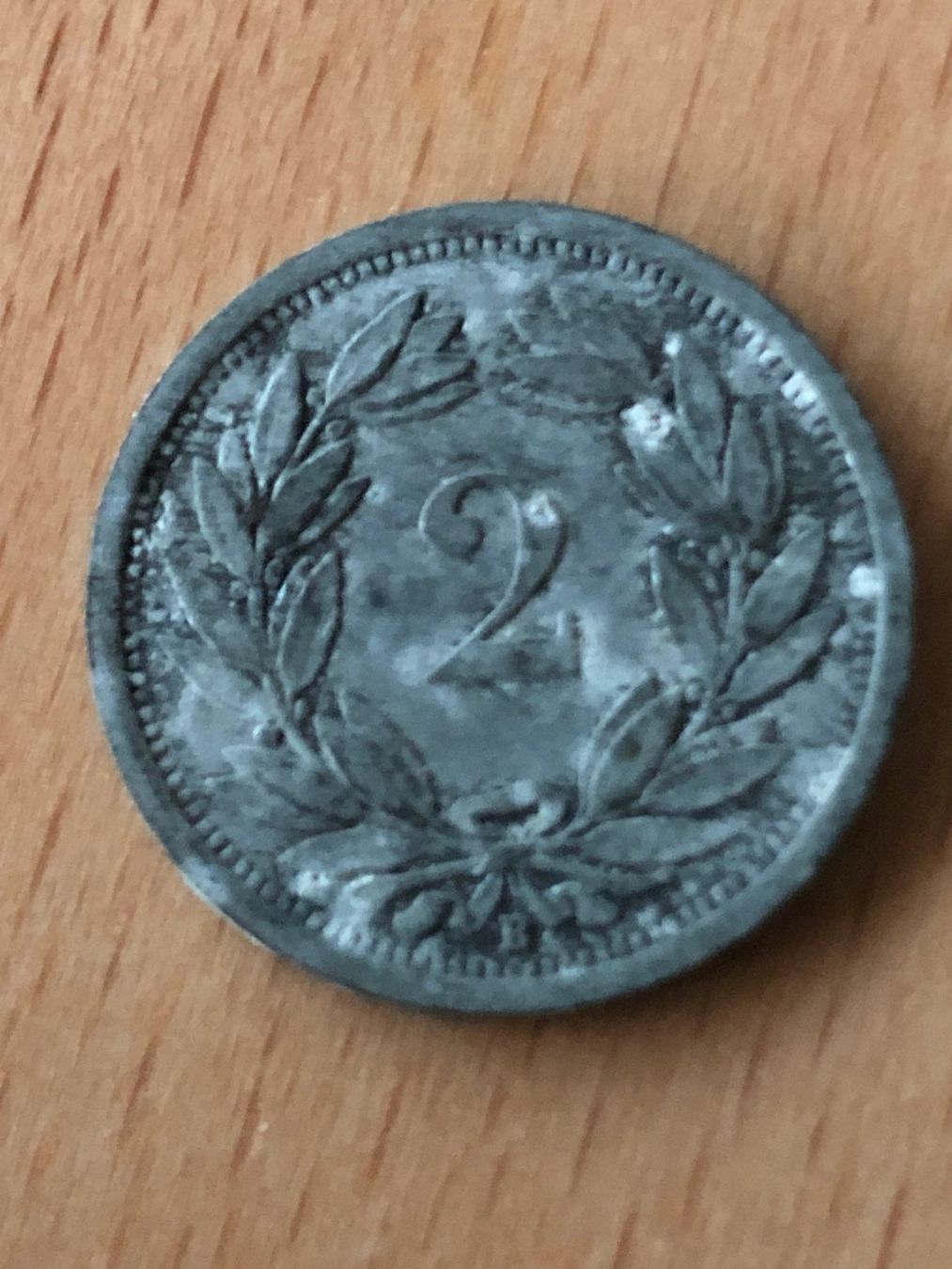 Tutti le monete: 2 Rp. 1946 – Usato da Schötz venduto da Odpa 1