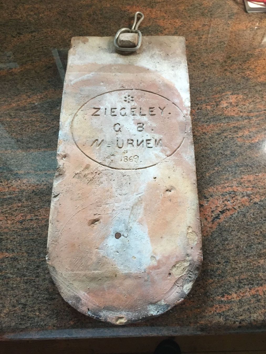 Pietre & tegole: Niederurnen ZIEGELEI 1869 – Usato da Trachslau venduto da post35 2