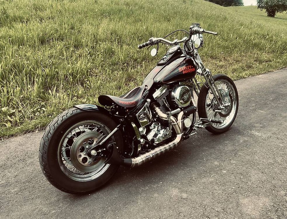 Springer Harley Bobber Usate Softail Springer Cross Bones Usate