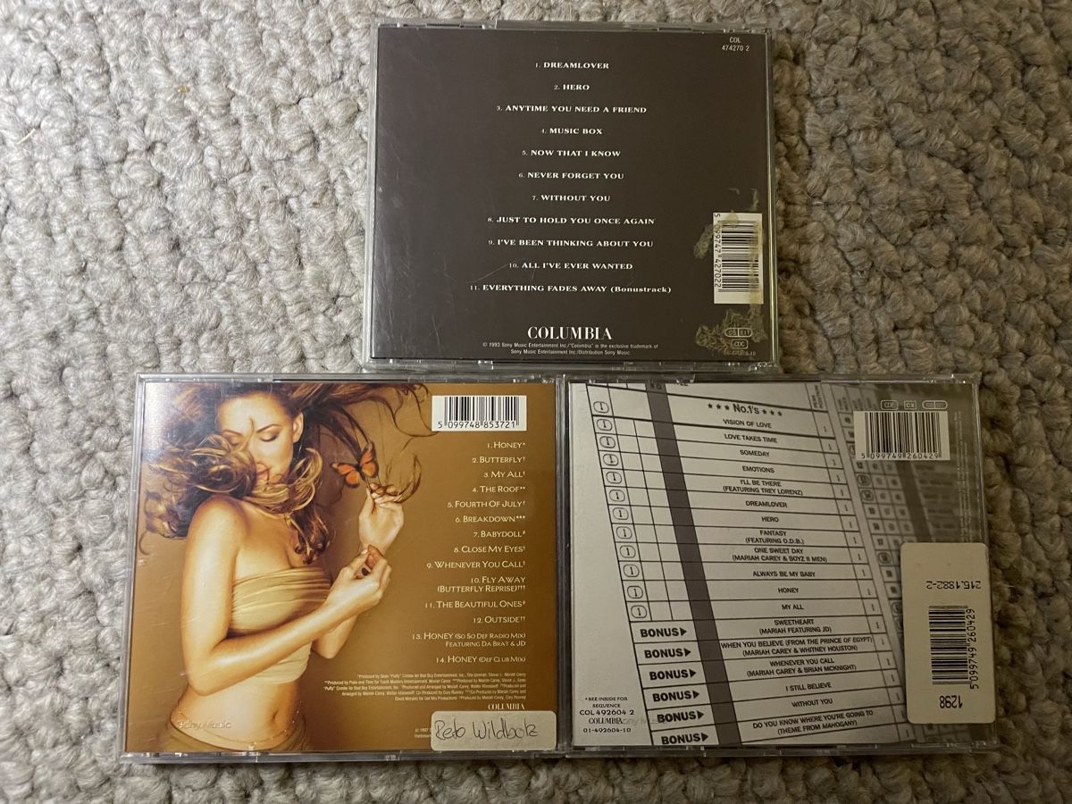 CDs: 3x Mariah Carey  – D'occasion à Reinach AG par trigger7811 2