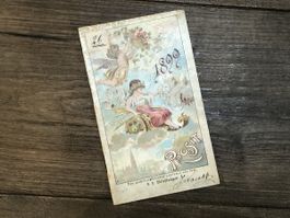 Pöstler Comic von 1899 - sehr speziell