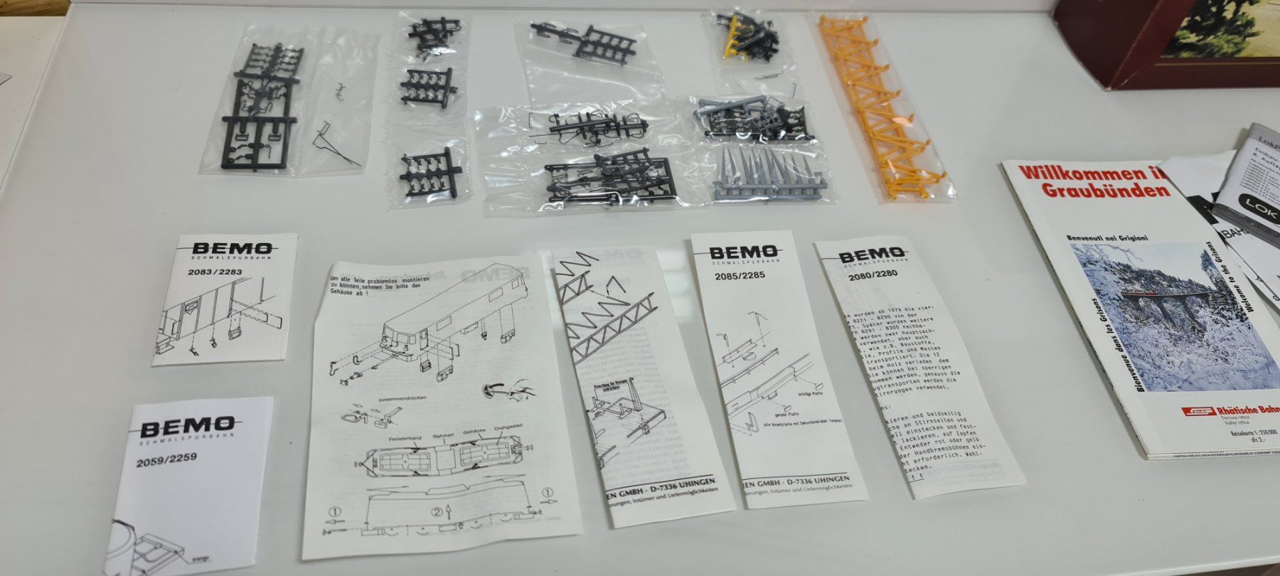 Bemo Modellini di ferrovie: Bemo RhB Starter Set ESU Digital H0m 7258 100 – Usato da Neuenhof venduto da ludovicco 1