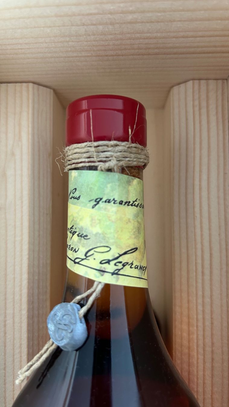 Bevande alcoliche: Bas Armagnac Baron G. Legrand 1972 – Nuovo e nell'imballaggio originale da Hünibach venduto da Chatzestrecker 4