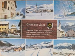 Ansichtskarte Zuoz Engadin 1984