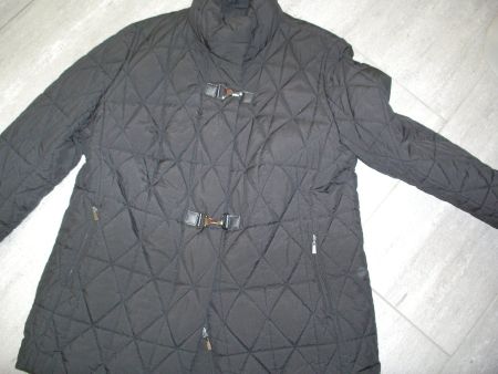 Jacke 7/8 gesteppt, Marke BASLER, schwarz, Grösse 46/48