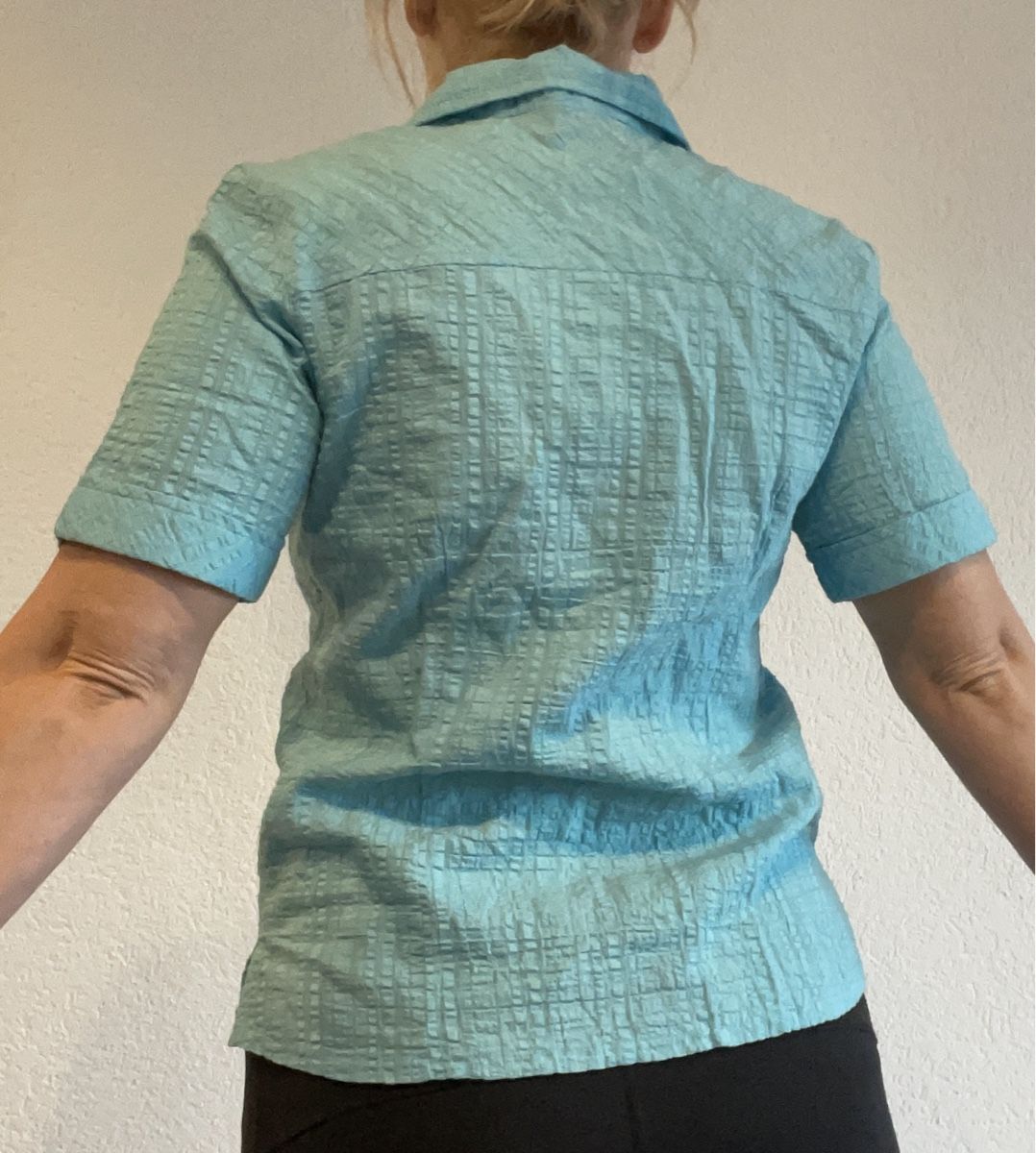 Camicette: hell blaue Bluse Gr 40 M Frühling Sommer Basic damen 212 – Usato da Vinelz venduto da sonnenmond77 4
