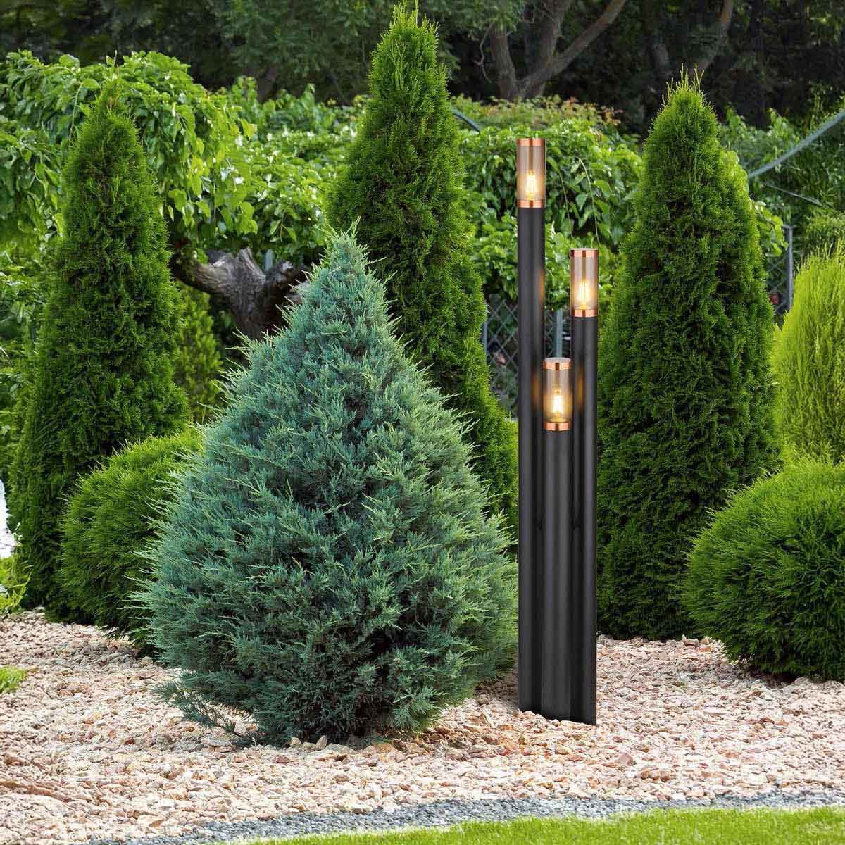 Lampade: Aussen Sleuchte, Edelstahl, 170 cm Höhe – Nuovo (secondo la descrizione) da Kreuzlingen venduto da Smart-Light 1