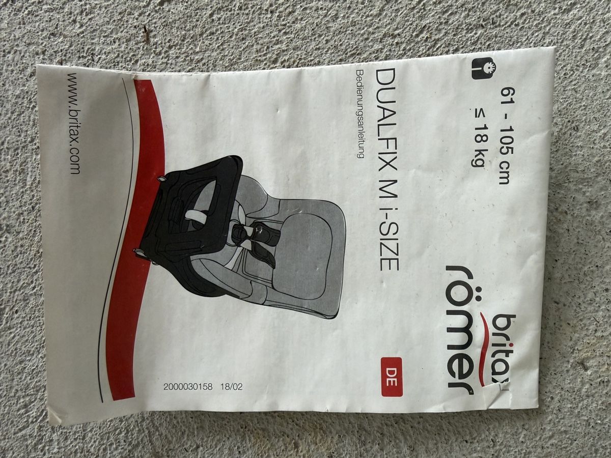 Britax Römer Seggiolini per auto: Britax Römer Dualfix M i-Size – Usato da Diegten venduto da tutti_frutti01 3
