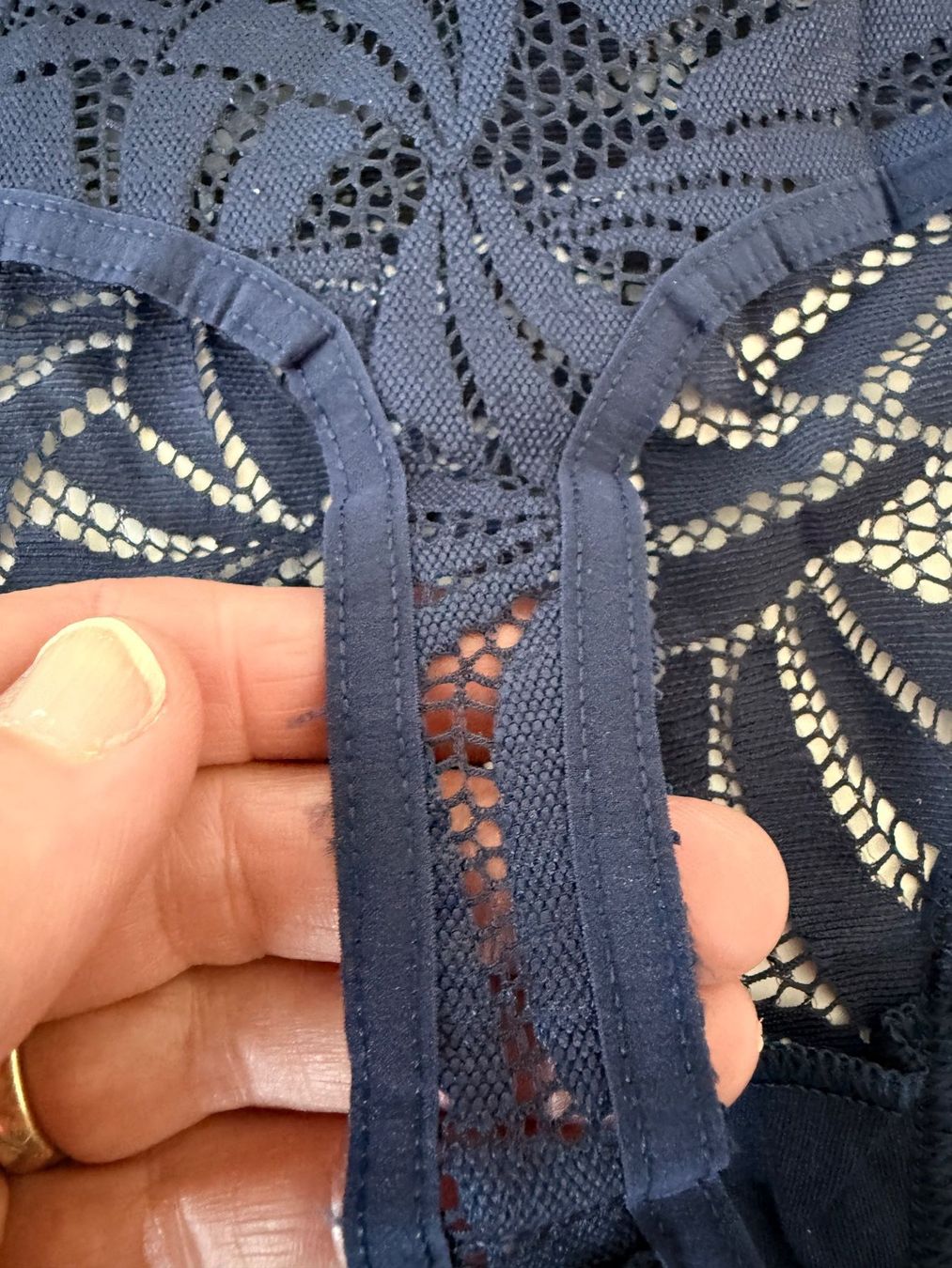 Passionata Altra biancheria intima: String Passionata (Chantelle),  Grösse 36, Dunkelblau – Nuovo e nell'imballaggio originale da Rudolfstetten venduto da gst_g7xl 3