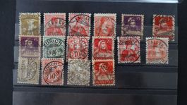 Lot Rasierklingenstempel  16 Werte   54