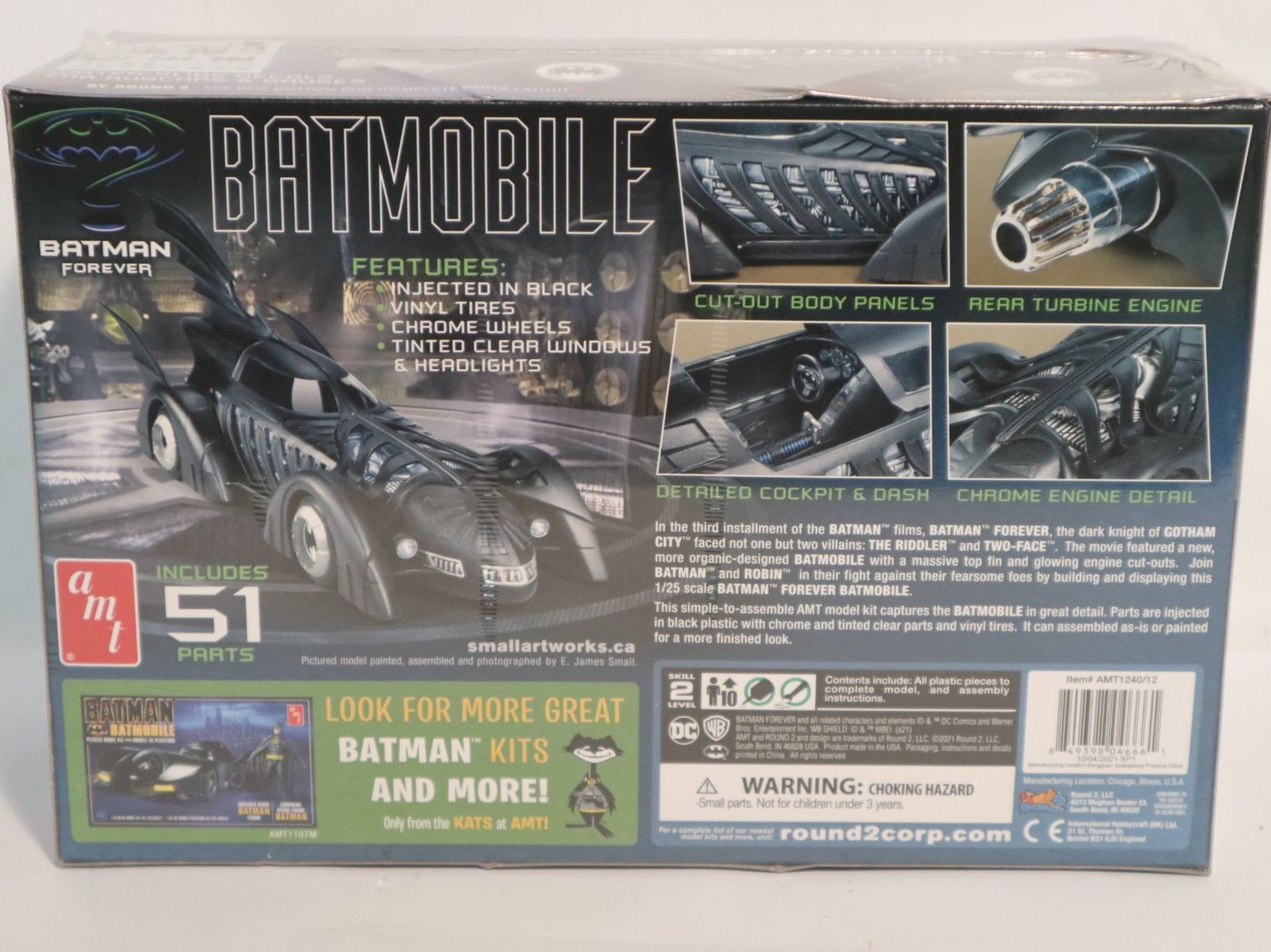 AMT/ERTL Modellini d'auto: AMT Batmobile Bausatz neuModelbausatz – Nuovo e nell'imballaggio originale da Eschenbach SG venduto da Astalavista 1