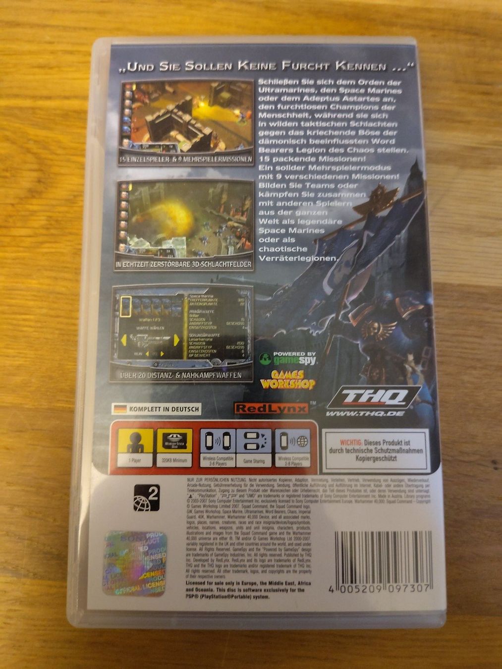 Sony Giochi: Warhammer 40000 Squad Command - Playstation Portable - PSP – Usato da Kloten venduto da SuperRetroPixels 1