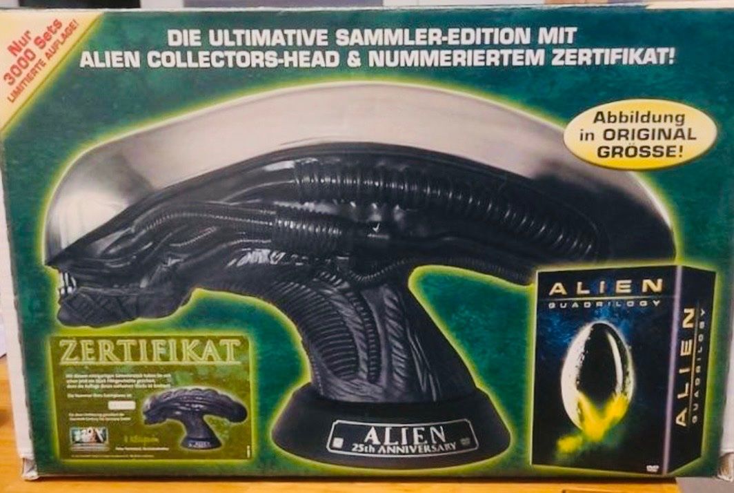 Tutti i DVDs: Alien Büste 25th Anniversary Edition – Usato da Bern venduto da RageMM87