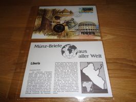 Münzbrief Liberia