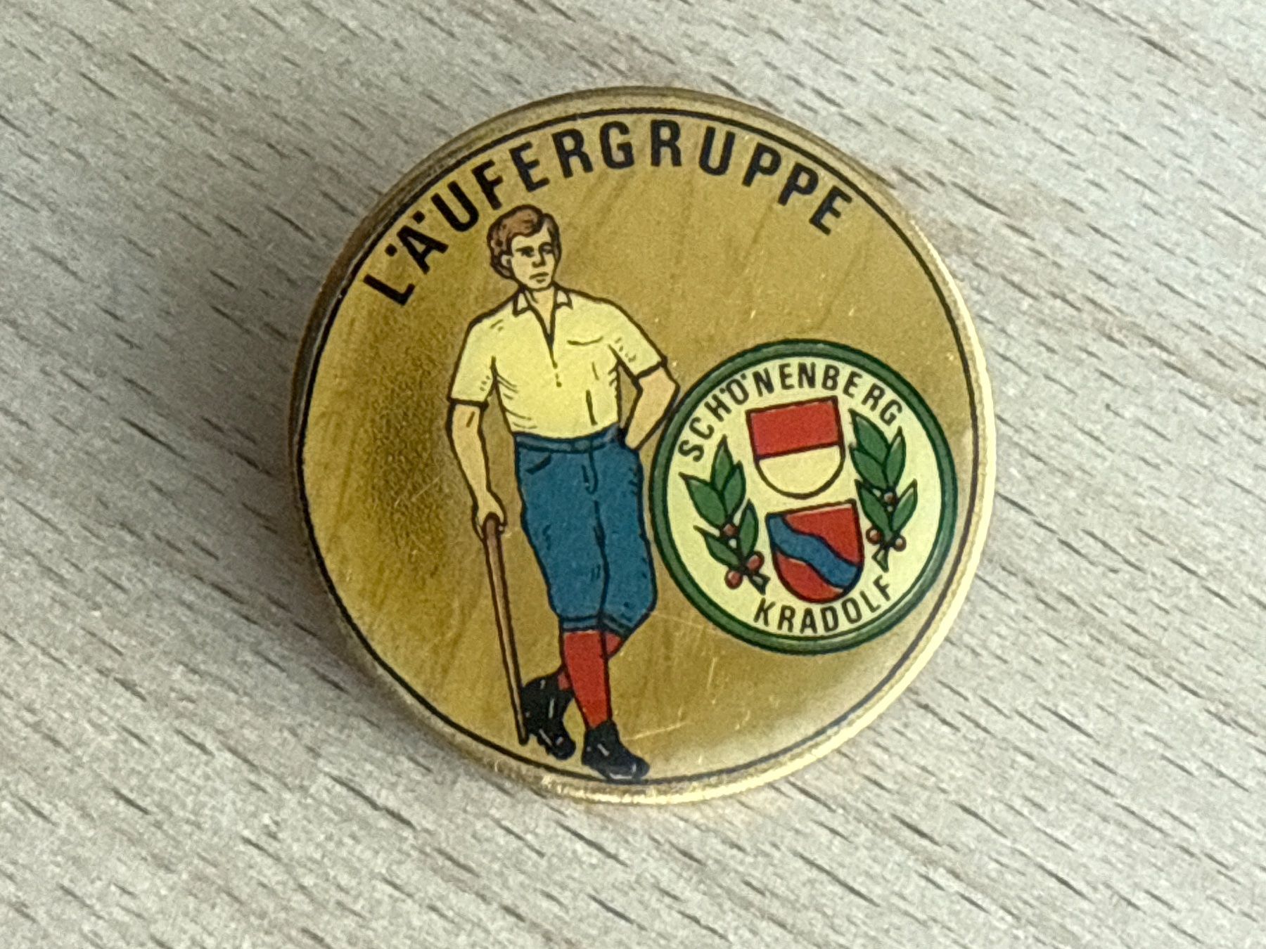 Placchette & Badge: Pin  LÄUFERGRUPPE SCHÖNENBERG KRADOLF – Usato da Glattbrugg venduto da Schweigmatt