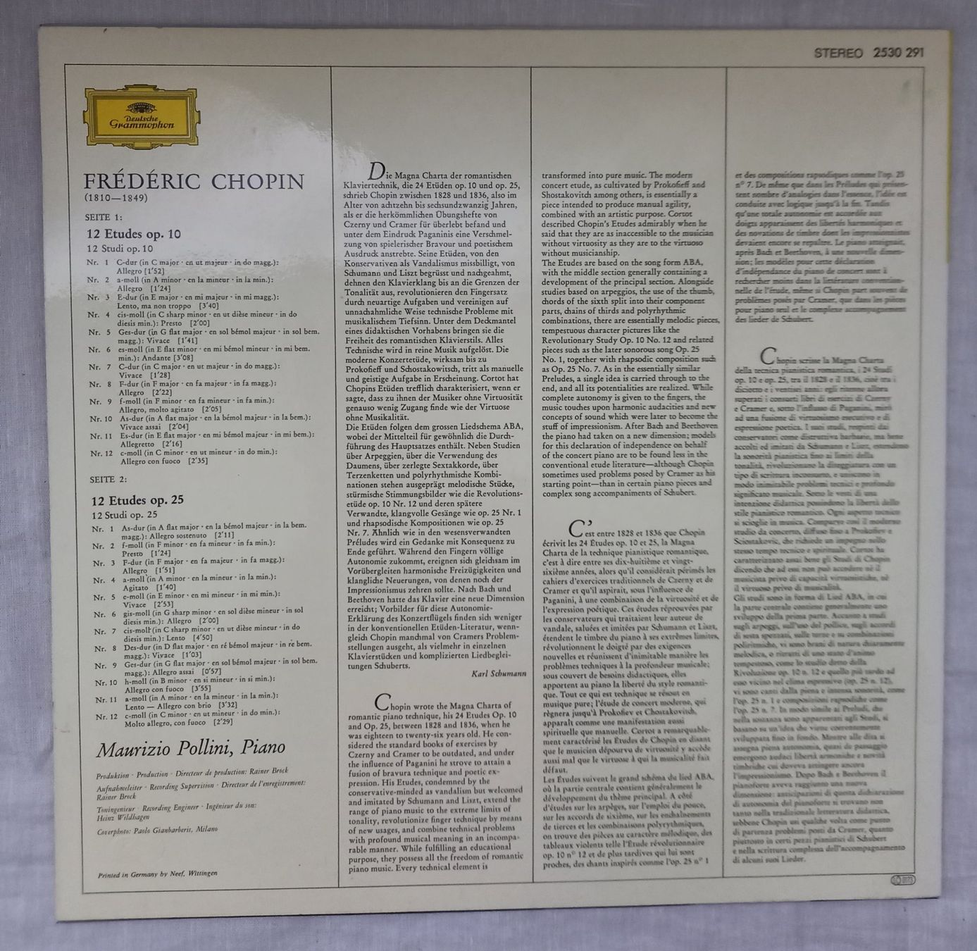 Dischi in vinile: LP "FRÉDÉRIC CHOPIN" – Nuovo (secondo la descrizione) da Binningen venduto da mar_2jlr 2
