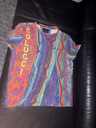 Carlo Colucci T-Shirt bedruckt Grösse L