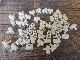 lego 2458 lot de 50 pièces Tan Brick, Modified 1 x 2