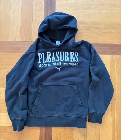 PLEASURES/PUMA Hoodie Schwarz Gr. M