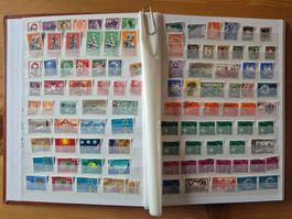 CH-Briefmarken in Album gestempelt Zustand gem.Bilder CH