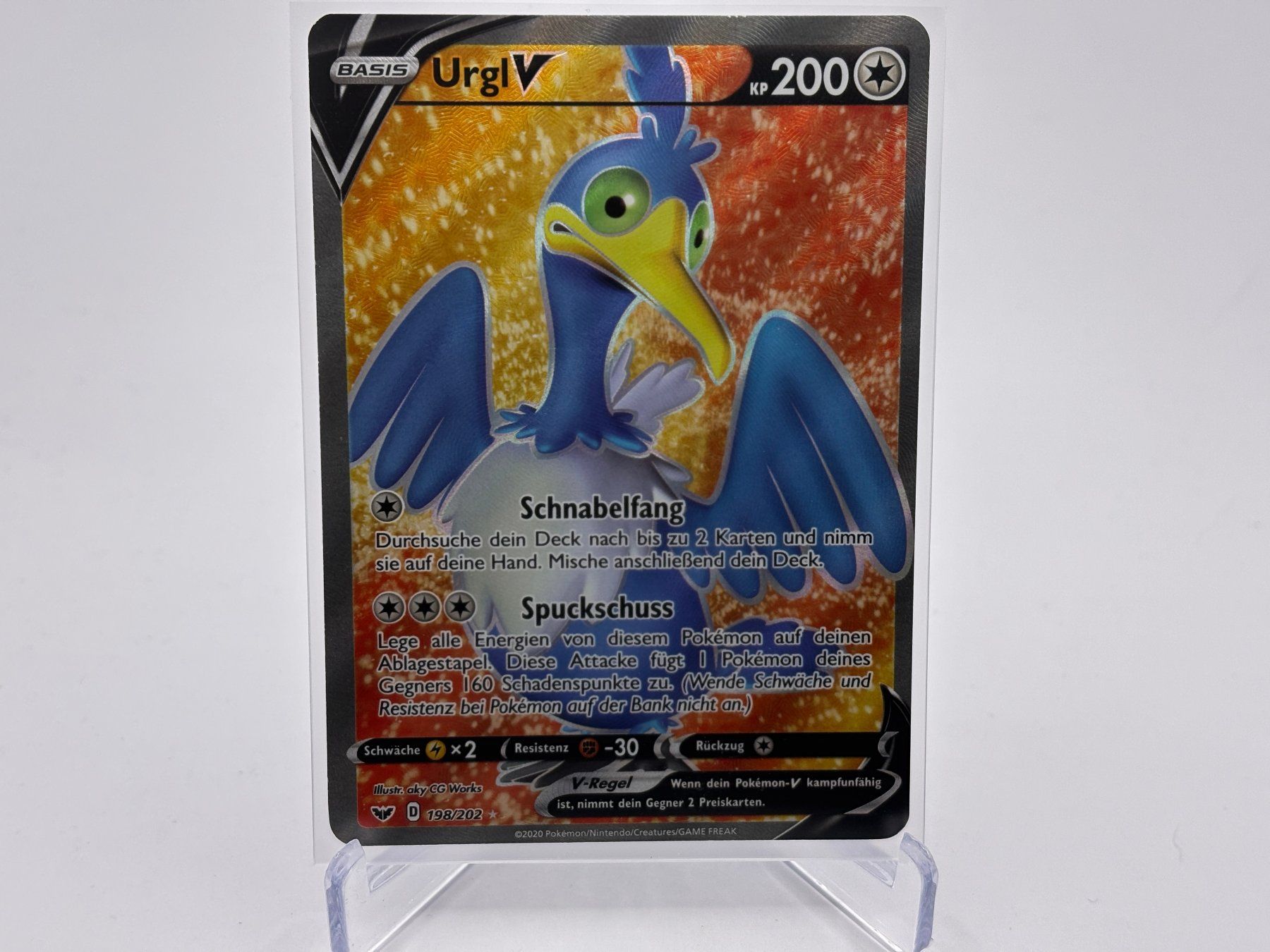 Pokémon Carte collezionabili: Schwert & Schild - Urgl V  (SSH 198) - DE – Nuovo (secondo la descrizione) da Allschwil venduto da Bullach