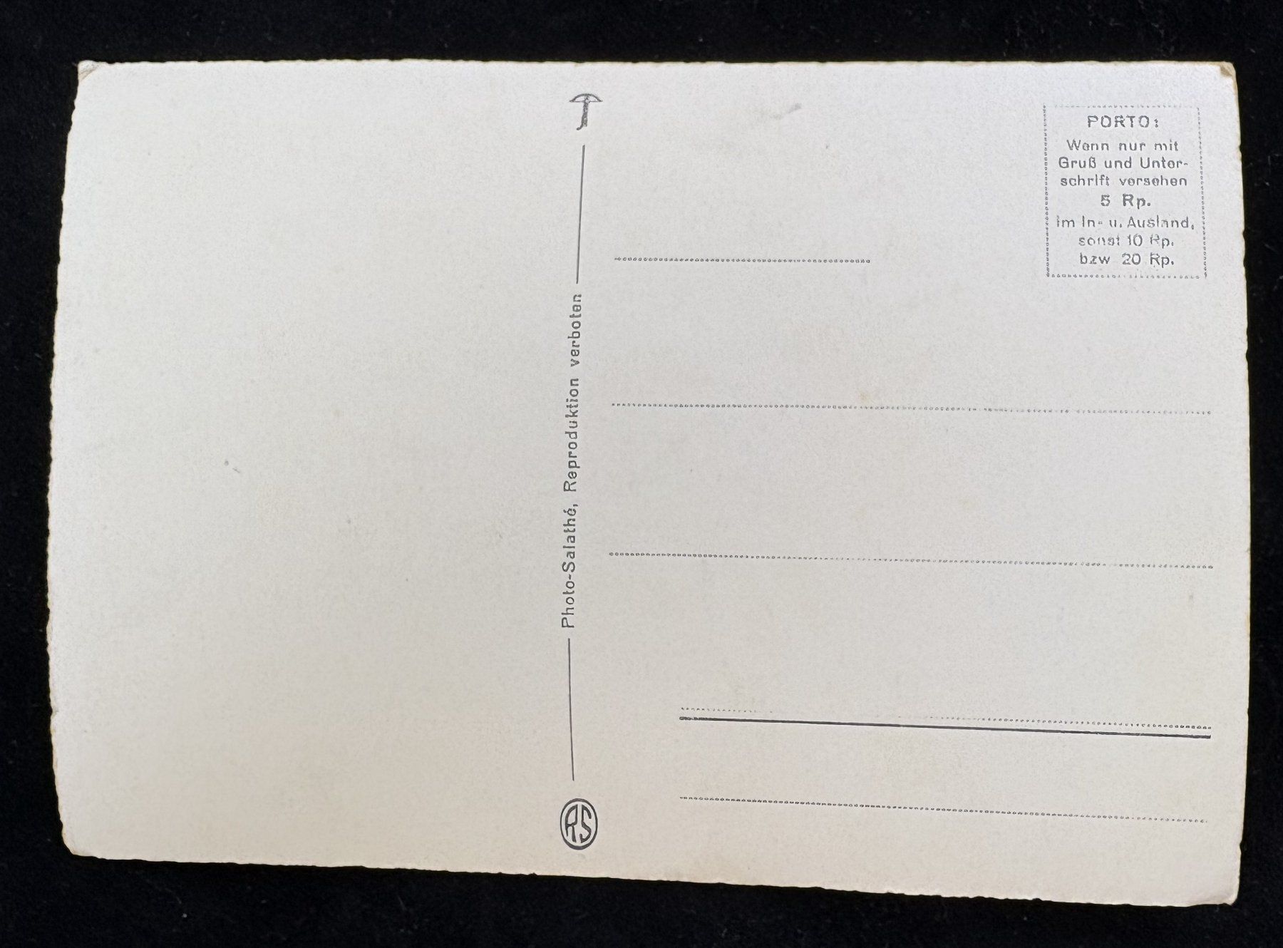 Cartoline postali: DER JUNGE SIHLSEE STAUMAUER SCHLAGEN – Usato da Ostermundigen venduto da wini63 1