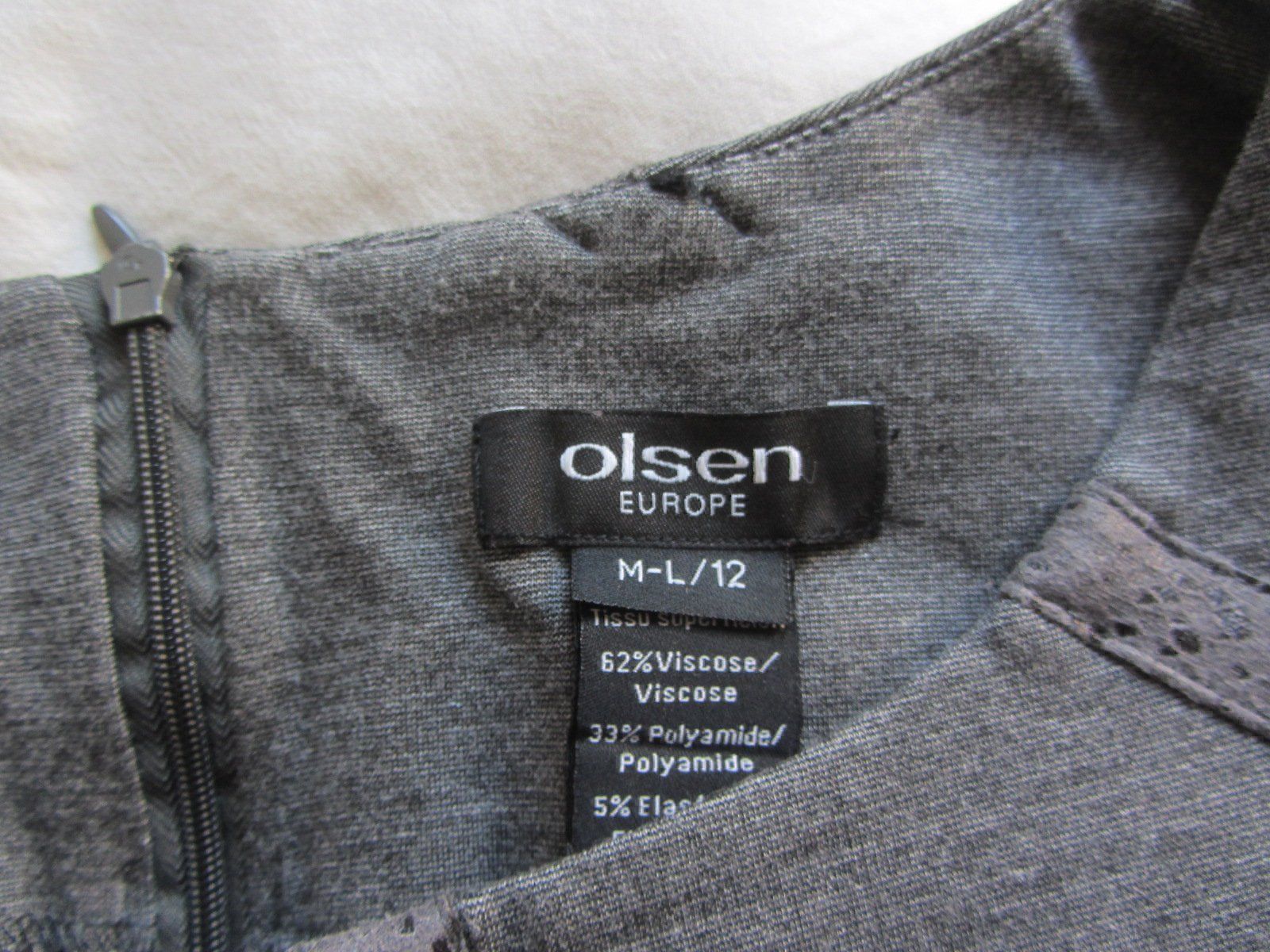 Robes: OLSEN - Etuikleid grau M/L – D'occasion à Zürich par Diazaio 3