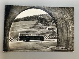 Photo Karte Passwangstrasse Tunnel Nordportal mit Postauto 