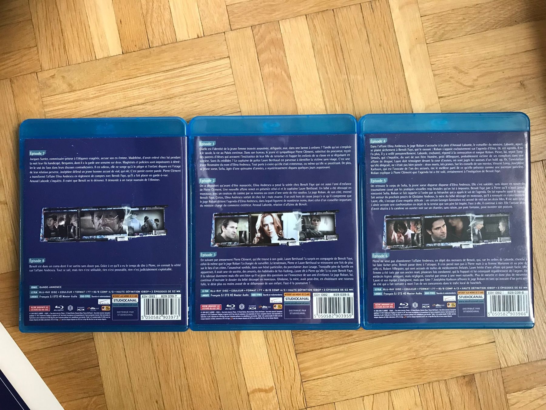 Tutti i DVDs: Engrenages - Spiral - Saison 1 - Blu-ray – Nuovo (secondo la descrizione) da Zürich venduto da Malcom 3