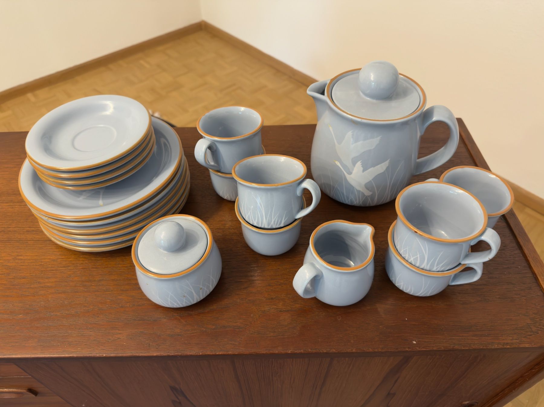 Set di piatti: Schönes Kaffeegeschirr-Set – Usato da Riehen venduto da bea_n9nn