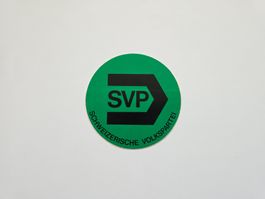 Alter SVP Sticker / Aufkleber