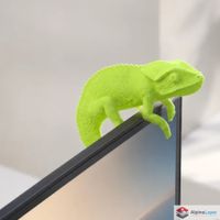 Chameleon Monitor Topper for Desk and Gaming Setup - 3D Prt