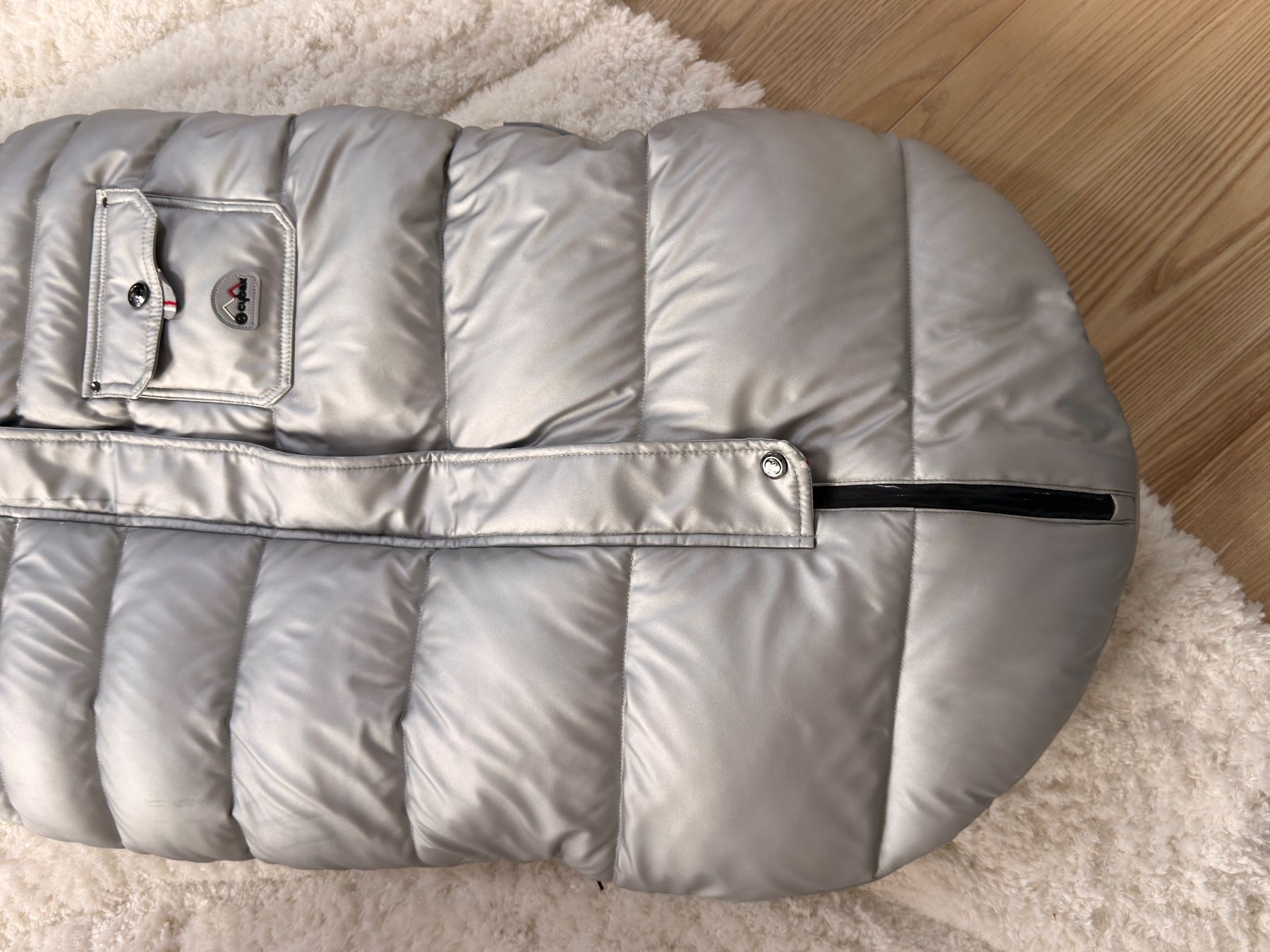 Cybex Sacchi a pelo: Cybex Platinum Winter Footmuff - Arctic Silver – Usato da Uitikon Waldegg venduto da sdman 4