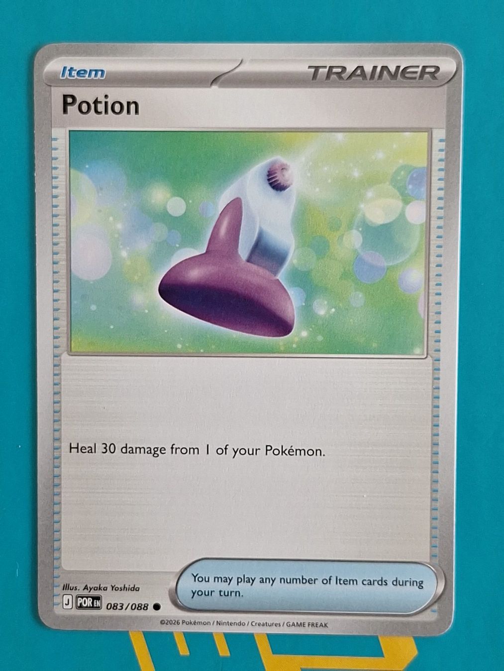 Pokémon Carte collezionabili: potion - Pokemon Perfect Order – Usato da Altstätten SG venduto da GGsGameshop