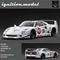 Ferrari LB-WORKS 40 weiss 1/18 Ignition NEU