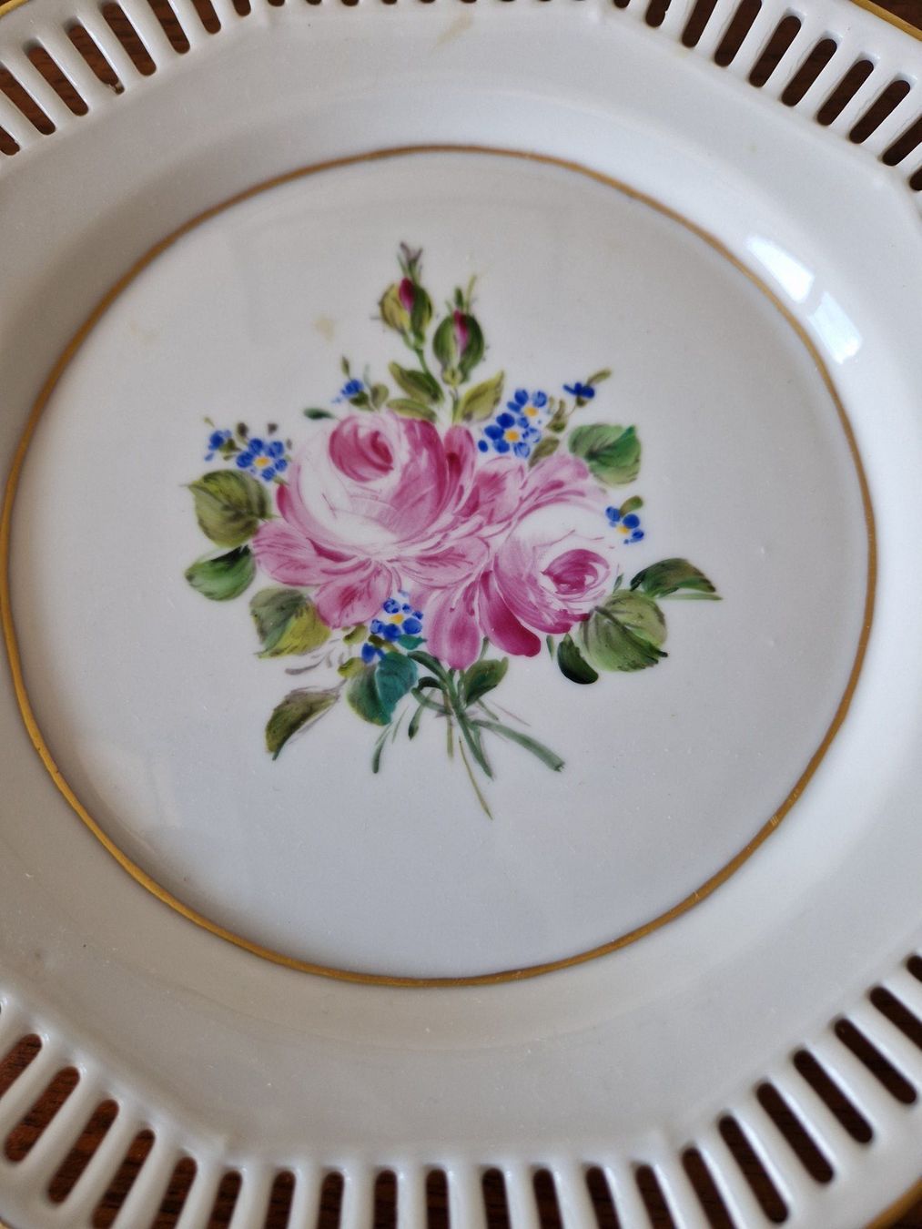 Piatti: Teller mit Blumenmuster, 2 Stück – Nuovo (secondo la descrizione) da Bern venduto da Antikbatik 8