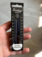 Leazy Flat lacet élastique bleu marine neuf taille S