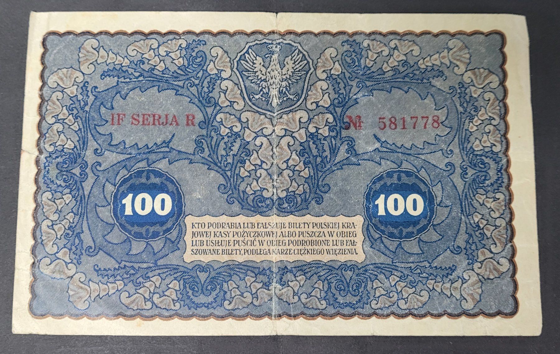 Banconote: 100 MAREK / POLEN 1919 – Usato da Mumpf venduto da antonio_schweiz_961 1