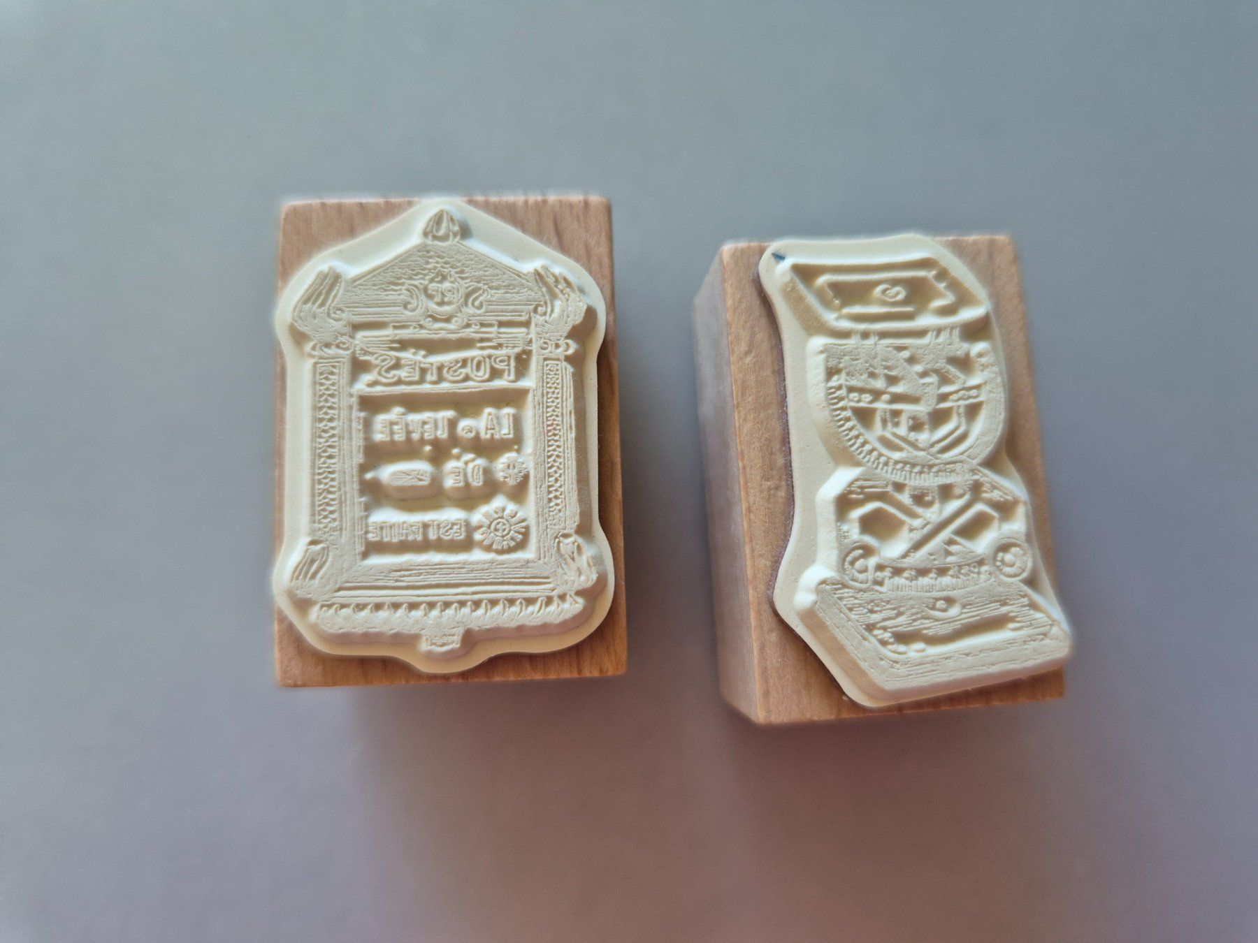 Stempel: 2er Set  LCN Design Studio Stempel "Postage" – Neu und originalverpackt aus Zürich von brifo64 3