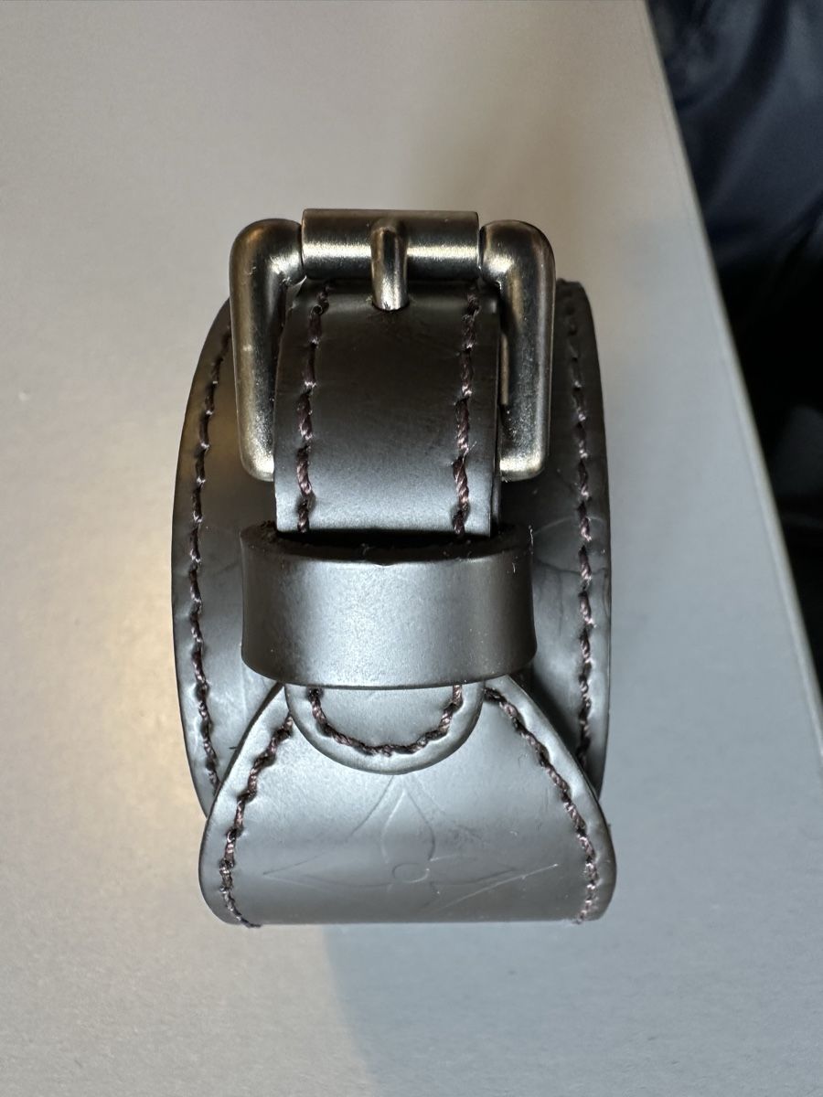 Louis Vuitton Bracciali & Braccialetti: Bracelet cuir marron-Louis Vuitton, taille S. – Usato da Genève venduto da Tom6