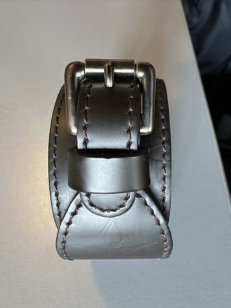 Bracelet cuir marron-Louis Vuitton, taille S.